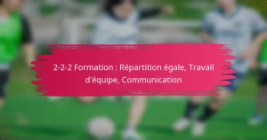 2-2-2 Formation : Répartition égale, Travail d’équipe, Communication